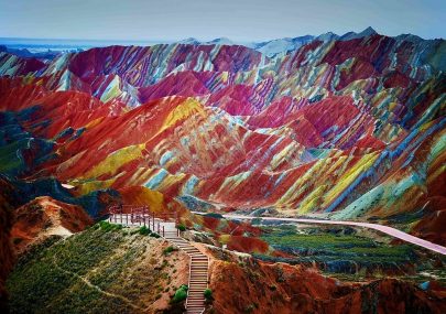 Montañas coloradas Danxia, CHina
