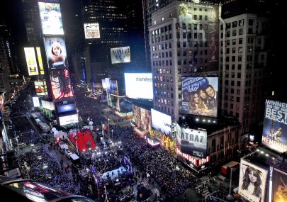 Noche vieja, Times Square, New York