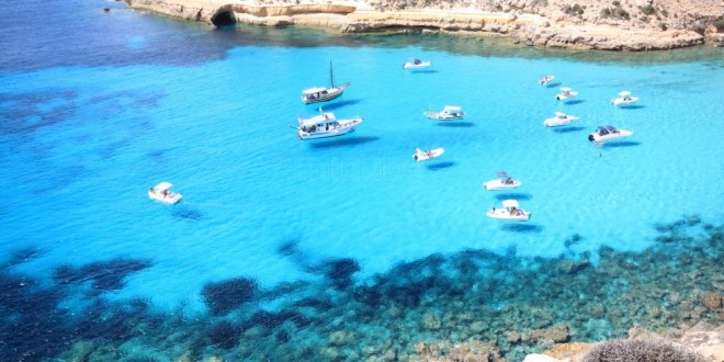 Isla de los conejos, Lampedusa