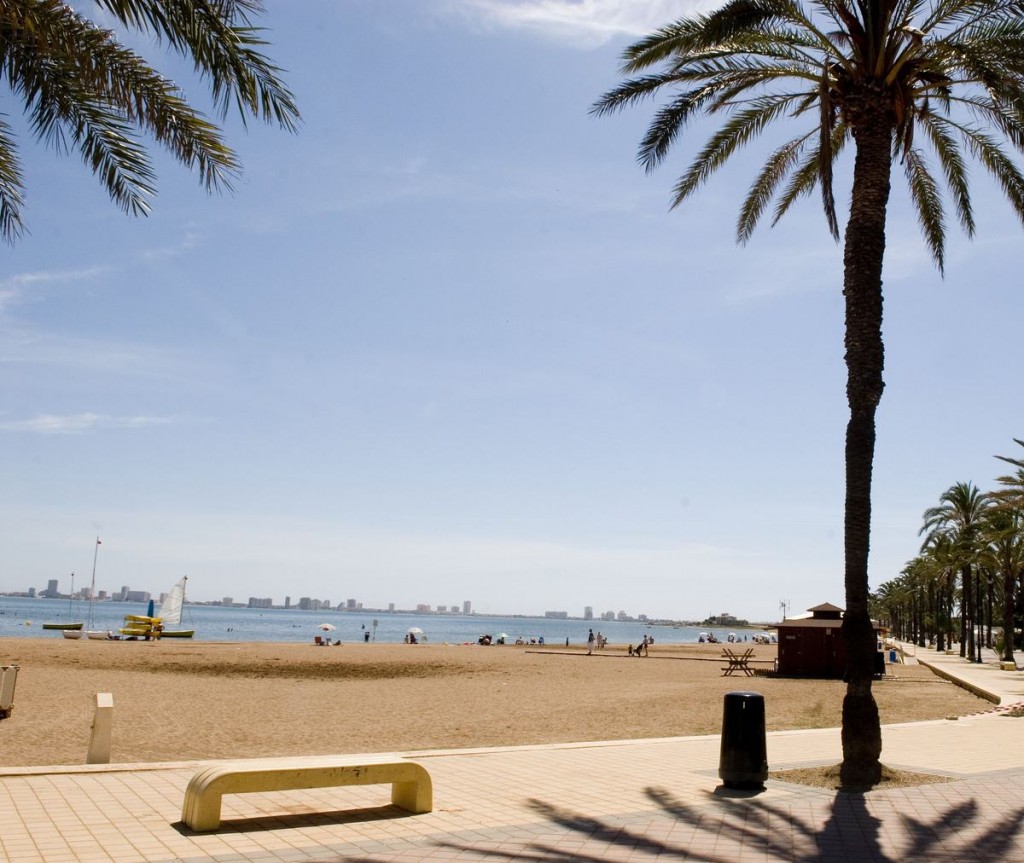 Playa mar de cristal