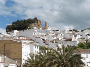 Vista del peñón de Ardales