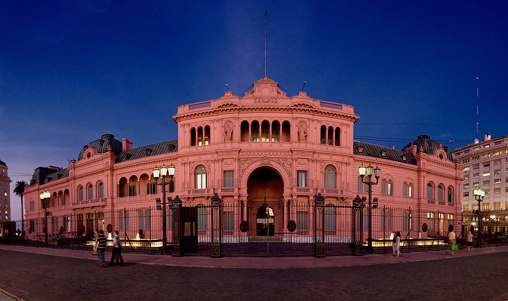 La casa Rosada, Buenos Aires